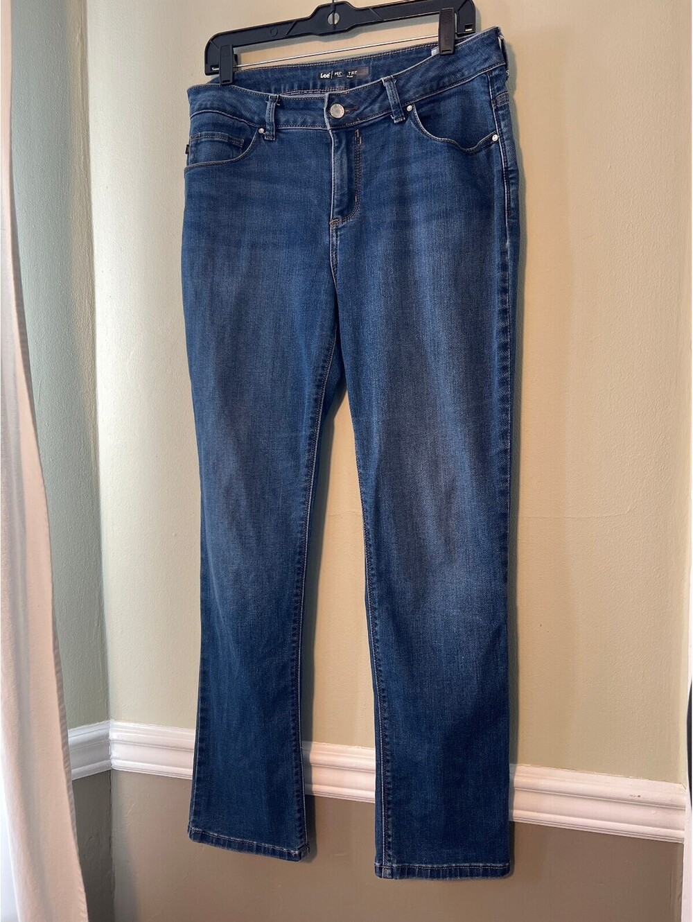 Lee Perfect Fit Women's Blue Denim Jeans Size 32